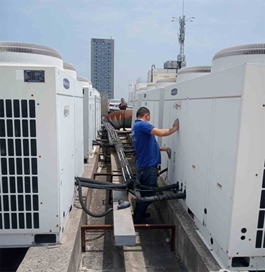 齐齐哈尔市中央空调制热和不制冷系统维修方法